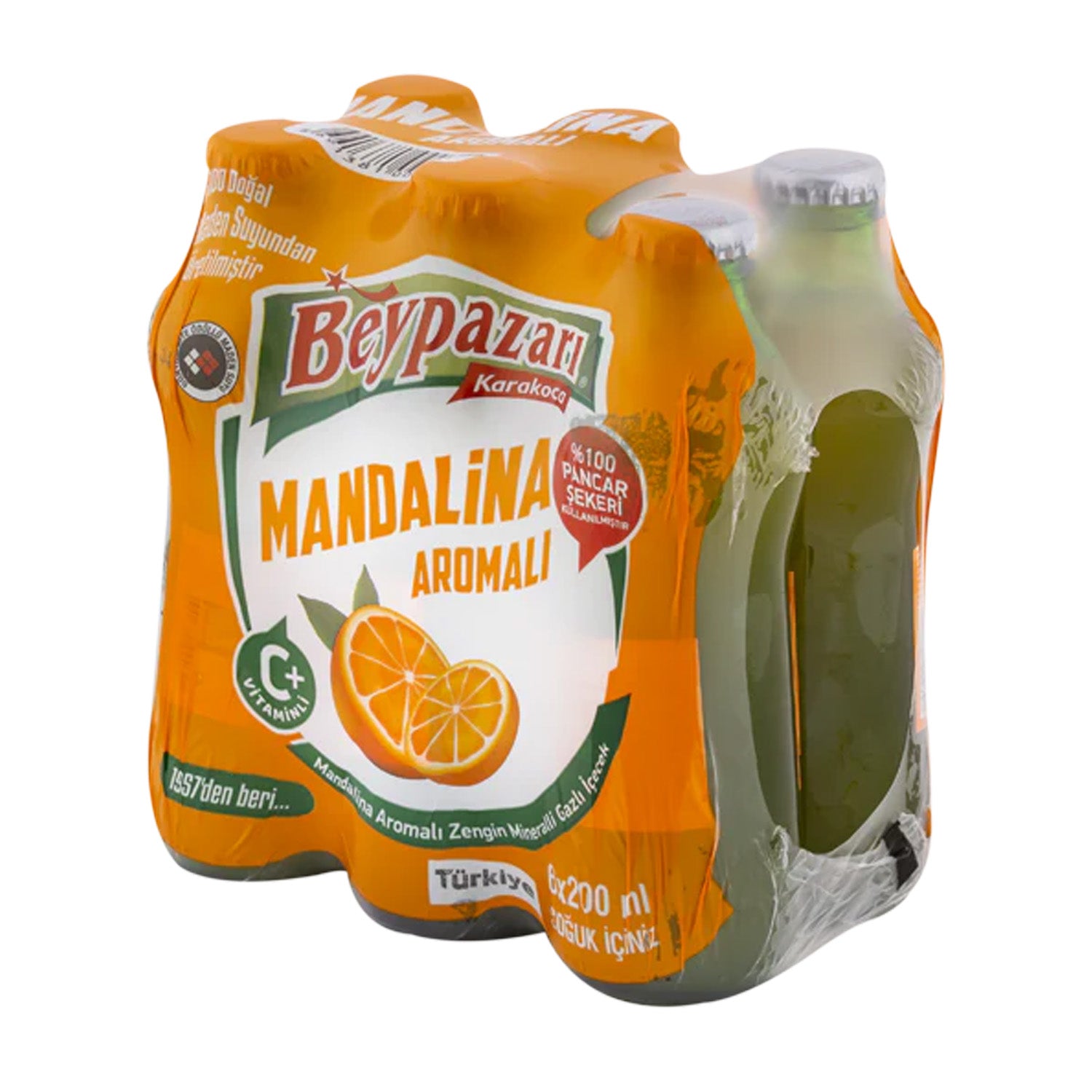 Beypazari Mandarin C+ Mineral Water 6*200